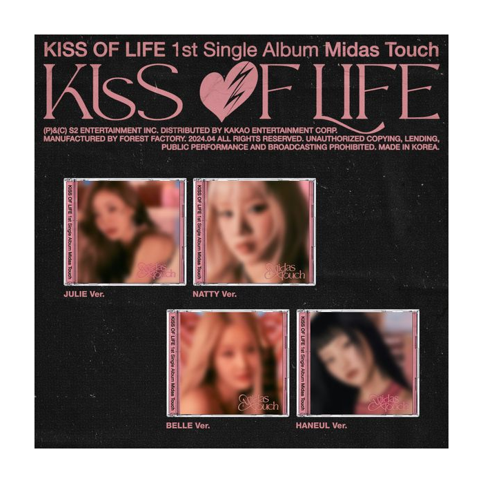 预售】【KISSOFLIFE五站联合】【4.1截止/无特典/Jewel版随机1张】KISS 