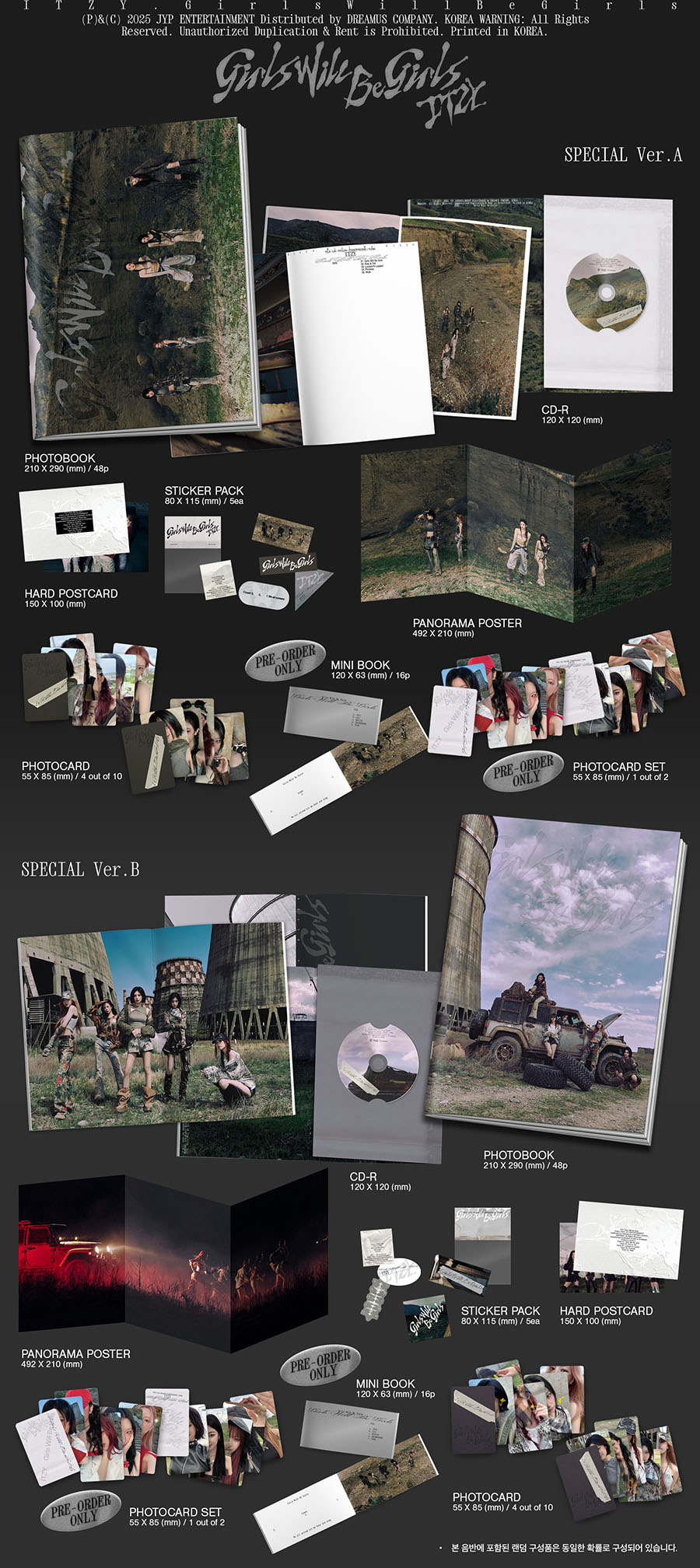 ITZY - <Girls Will Be Girls> SPECIAL EDITION